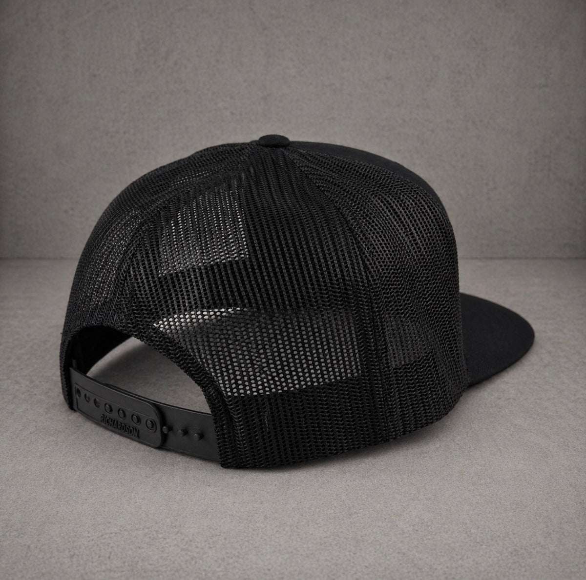 Tactical Snapback with Brown Flag Patch in Black