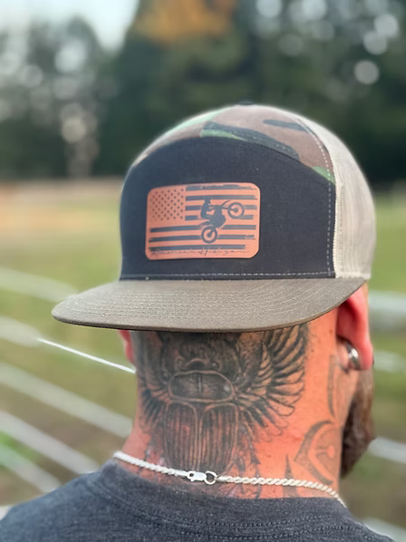 AHMX Flag Hat Camo, view 3