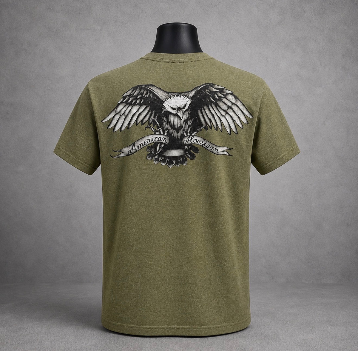 AH Eagle Tee in Military Green