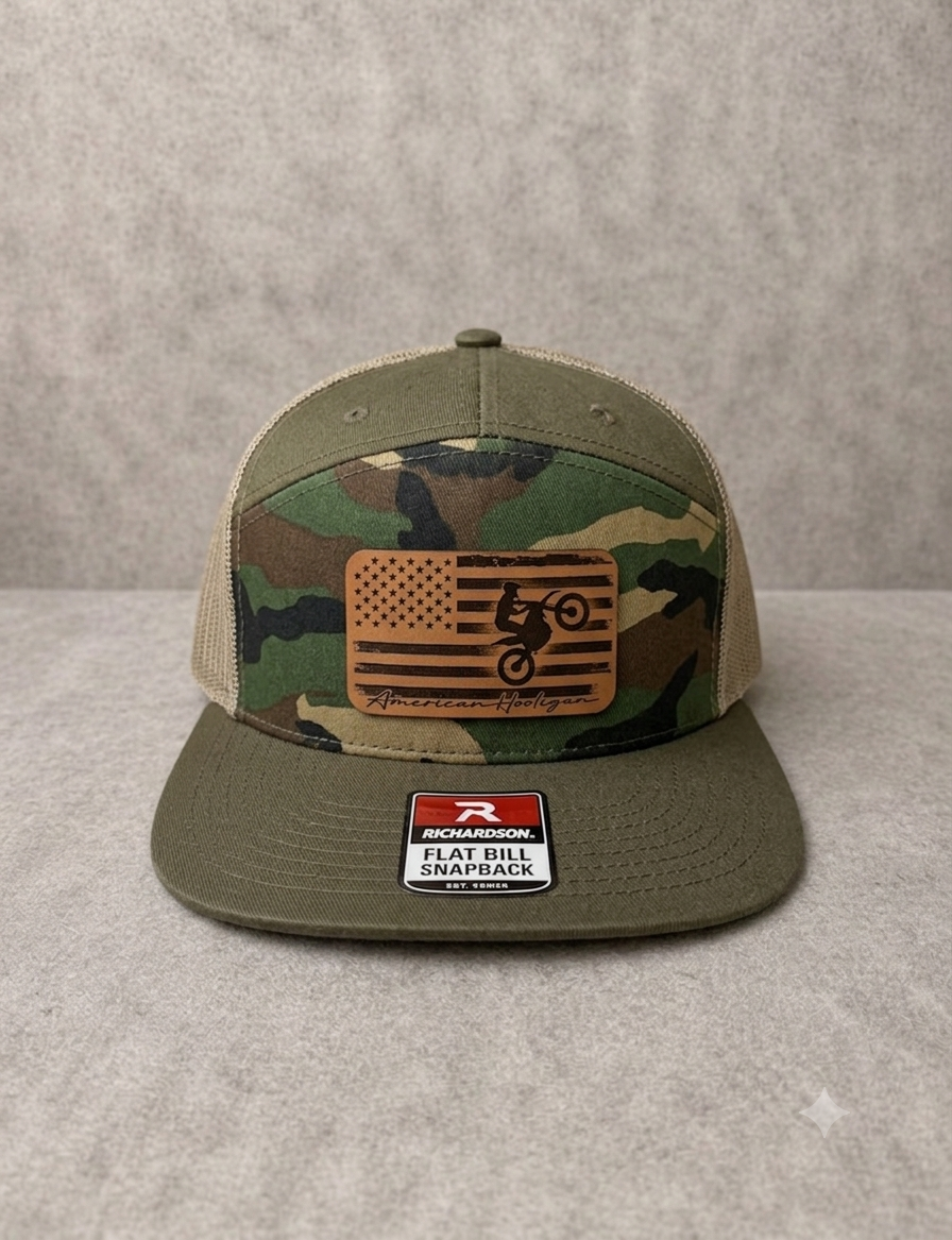 AHMX Flag Hat Camo, view 1