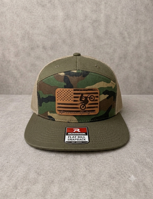 AHMX Flag Hat Camo, view 1