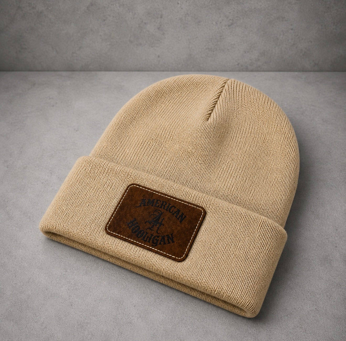 Cold Shift Beanie in Tan